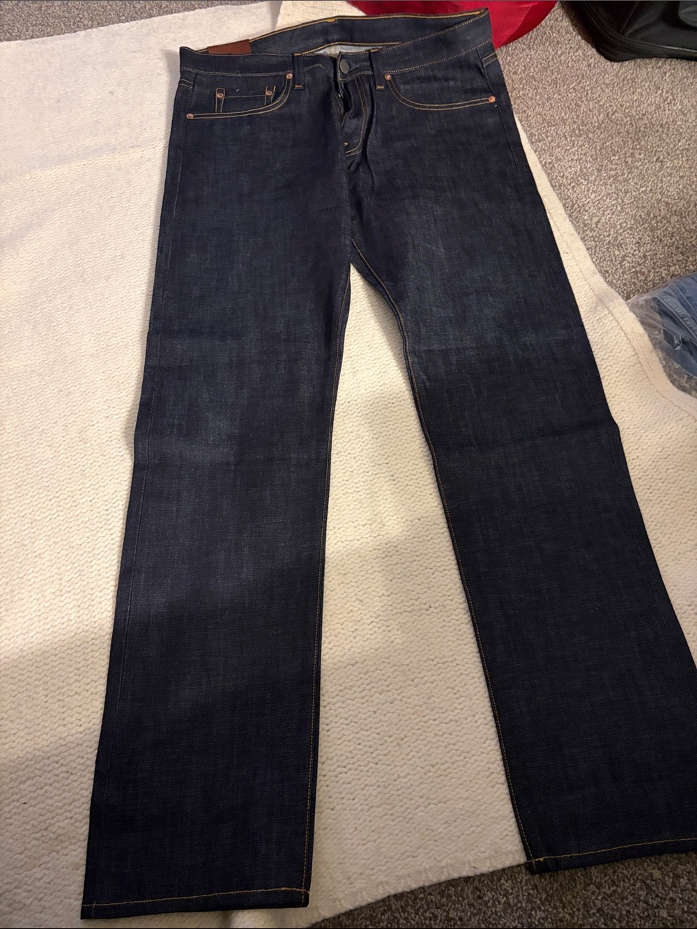 J Brand Men's Dark Indigo Straight-Leg Jeans